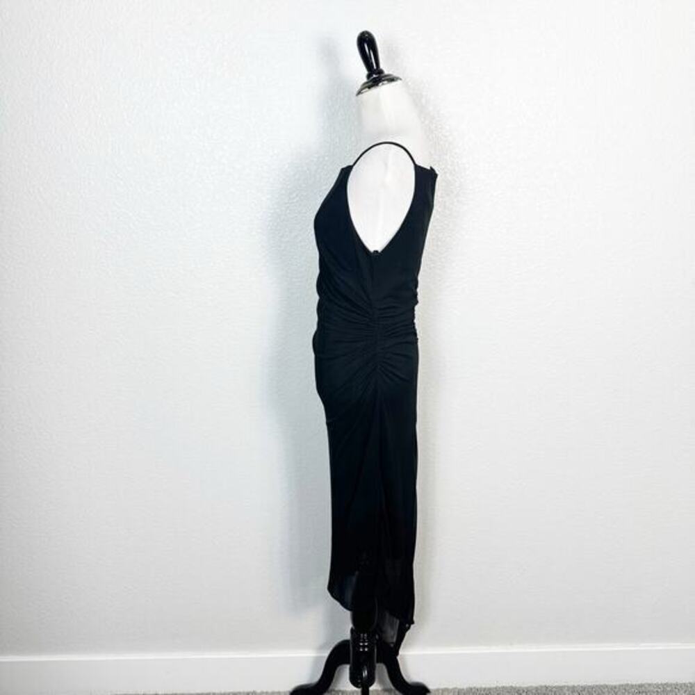 Vintage Size M 90s Y2K Witchy‎ Fairy Grunge Goth HOCO Ruched Asymmetrical Dress - Picture 5 of 16
